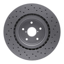 DFC 18-25 Subaru WRX STI Front Drilled GeoSPEC Coated Rotor