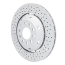 DFC 03-04 Audi RS6 Left Rear Drilled Hi-Carbon Alloy Geomet Coated Rotor