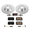 Power Stop 07-12 Mercedes-Benz SL550 Front & Rear Z23 Evolution Sport Brake Kit