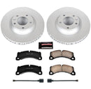 Power Stop 11-18 Porsche Cayenne Front & Rear Z23 Evolution Sport Coated Brake Kit