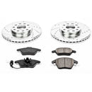 Power Stop 10-12 Audi A3 Front & Rear Z23 Evolution Sport Brake Kit w/Calipers