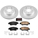 Power Stop 09-11 Honda Civic Front & Rear Z17 Evolution Geomet Coated Brake Kit