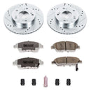 Power Stop 2012 Honda Civic  Front & Rear Z26 Street Warrior Brake Kit