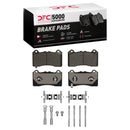 DFC 21-25 Ford Mustang Mach-E Front 5000 Advanced Low Metallic Brake Pads and Hardware Kit