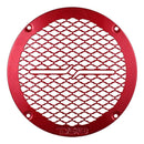 DS18 6.5in Speaker Grill Shallow- Red