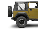 Raxiom 76-06 Jeep CJ7 Wrangler YJ & TJ Gladiator LED Tail Lights- Black Housing (Smoked Lens)