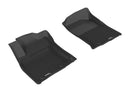 3D MAXpider 2014-2020 Lexus GX Kagu 1st & 2nd & 3rd Row Floormats - Black