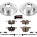 Power Stop 03-05 Land Rover Range Rover Front & Rear Z26 Street Warrior Brake Kit