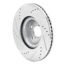 R1 13-20 ScIon FR-S Front & Rear Drill/Slot Silver Rotors w/Optimum Pads