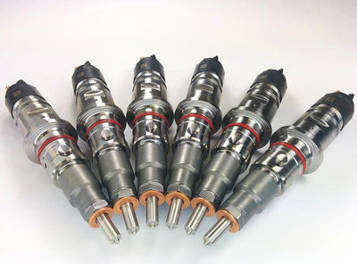 DDP 07.5-18 Dodge Cummins 6.7L Reman Injector Set - 200hp (60% Over)