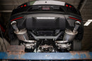 Corsa 24+ Ford Mustang GT Conv. Xtreme Cat-Back Ex. Sys. 3.0in Dual Rear Ex w/4.5in StraightCut Tips