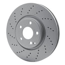 DFC 15-17 Mercedes-Benz CLS400 Front Drilled GeoSPEC Coated Rotor