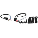 DS18 Polaris RZR Glove Box Enclosure with 10in Carbon Fiber Subwoofer Included 600 Watts RMS