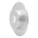 R1 16-25 Honda HR-V Rear Drill & Slot Silver Rotors