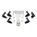 Westin 10-17 Toyota 4Runner Trail Edition (Excl. Ltd) HDX Stainless Drop Nerf Step Bars - Tex. Blk