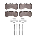 DFC 09-24 Nissan GT-R Front 5000 Advanced Low Metallic Brake Pads and Hardware Kit