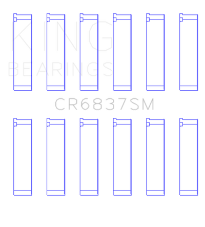 King Engine Bearings Honda J30/J35 (Size Standard) Connecting Rod Bearing Set