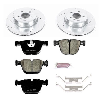 Power Stop 08-09 BMW X6 Front and Rear Z23 Evolution Brake Kit