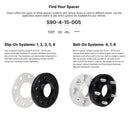 Eibach 14-15 Jeep Grand Cherokee 3.0 Diesel 2WD WK2 Pro-Spacer System 25mm Spacers - Pair