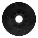 R1 83-92 Ford Ranger (USA/Canada) Front Left Drilled & Slotted Black Brake Rotor
