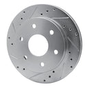 R1 1988-91 GMC K1500 Front Drill & Slot Silver Rotors