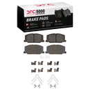 DFC 87-93 Lexus ES250 Front 5000 Advanced Ceramic Brake Pads and Hardware Kit