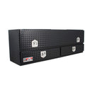 Westin/Brute High Cap 72in Stake Bed Contractor TopSider w/ Base Drawers - Textured Black