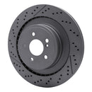 DFC 10-18 Mercedes-Benz C63 AMG Rear Drilled GeoSPEC Coated Rotor and Slotted