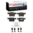 DFC 13-18 BMW 428i Front & Rear Geospec Rotors with Euro 5000 Ceramic Brake Pads w/Sensor/Hardware