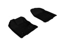 3D MAXpider 2007-2014 Ford Edge Kagu 1st & 2nd Row Floormats - Black