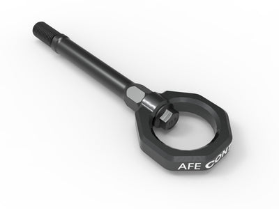 aFe CONTROL Front Tow Hook Chevrolet Corvette (C8) 20-25 V8-6.2L- Gray