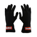 RaceQuip Black Basic Race Glove - Medium