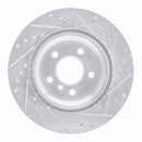 R1 07-19 BMW X5 Front & Rear Drilled & Slotted Silver Brake Rotor Set