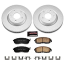 Power Stop 07-12 Nissan Sentra Front & Rear Z17 Evolution Geomet Coated Brake Kit