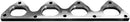 BLOX Racing Cylinder Head Exhaust Flange - Honda B-series engines (T304)
