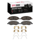 DFC 07-17 Nissan Versa Front & Rear Geospec Rotors with 5000 Advanced Pads w/Drums/Shoes/Hardware