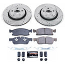 Power Stop 13-15 Jeep Grand Cherokee Front Z23 Evolution Sport Brake Kit w/Calipers