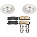 Power Stop 98-02 Cadillac Seville Front & Rear Z17 Evolution Geomet Coated Brake Kit