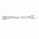 Magnaflow 2015 K900 5L Underbody Direct Fit Converter