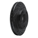 R1 77-80 Buick LeSabre Rear Right Drilled & Slotted Black Brake Rotor