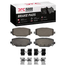 DFC 12-20 Chrysler Town & Country (Van) Rear Geospec Rotors with 5000 Advanced Brake Pads w/Hardware