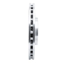 R1 15-22 Ram Promaster City Front Right Drilled & Slotted Silver Brake Rotor