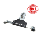 Gen-Y 18-19 GM Short/Long Bed GoosePuck II 5in Offset Ball Puck Mount 25K TW w/Safety Chain Anchors
