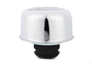 Ford Racing Logo Push-In Type Air Breather Cap - Chrome