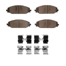 DFC 19-25 Jeep Wagoneer L Front 4000 HybriDynamic Brake Pads and Hardware Kit