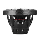 DS18 Hybrid Marine Speaker w/ Driver And RGB LED 6.5in 2-Way 250 Watts RMS 4 ohm Crbn Fiber w/ Cover