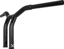 Burly Brand Dominator Raked Bar 10in - Gloss Black