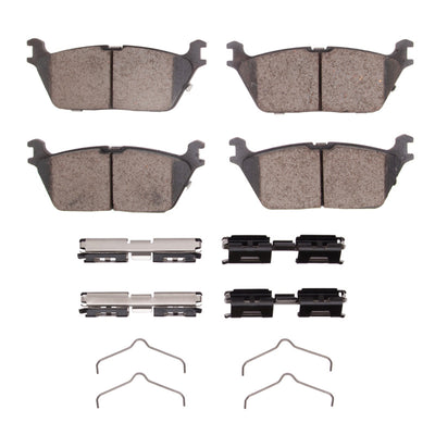 DFC 19-25 Jeep Wagoneer L Rear 4000 HybriDynamic Brake Pads and Hardware Kit