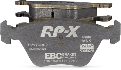 EBC Racing 15-17 Ford Mustang 3.7L (6th Gen) RP-X Race Front Brake Pads