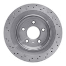 DFC 05-08 Pontiac Grand Prix Rear Drilled Brake Rotor
